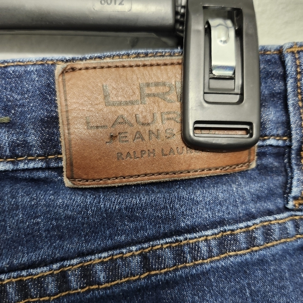 Lauren Ralph Lauren women's classic bootcut jeans size 16 blue - Picture 7 of 9